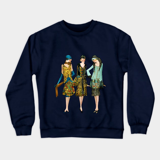 Fashion - Art Deco&amp;amp;#39; Crewneck Sweatshirt by CozyCanvas